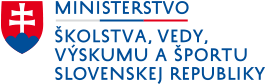Ministerstvo školstva | logo