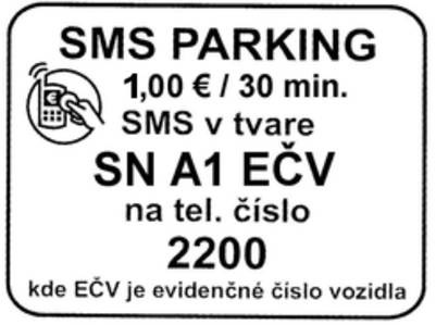 SMS MOBIL PARKING - A1