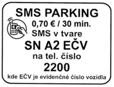 SMS MOBIL PARKING - A2