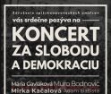 Obrázok podujatia Koncert za slobodu a demokraciu