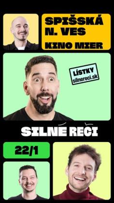 SILNÉ REČI / stand-up comedy | spisskanovaves.eu