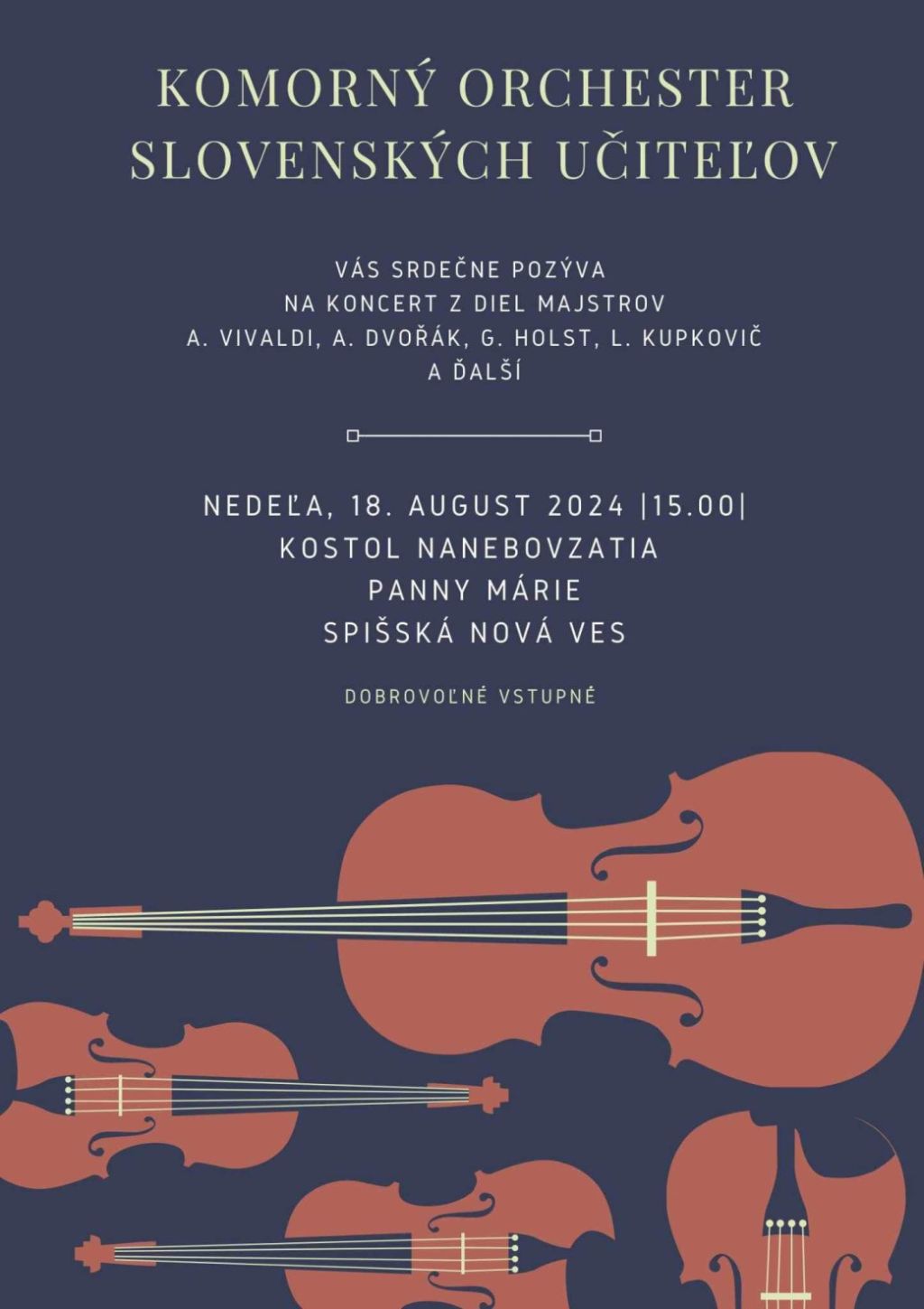 Obrázok podujatia Komorný orchester slovenských učiteľov