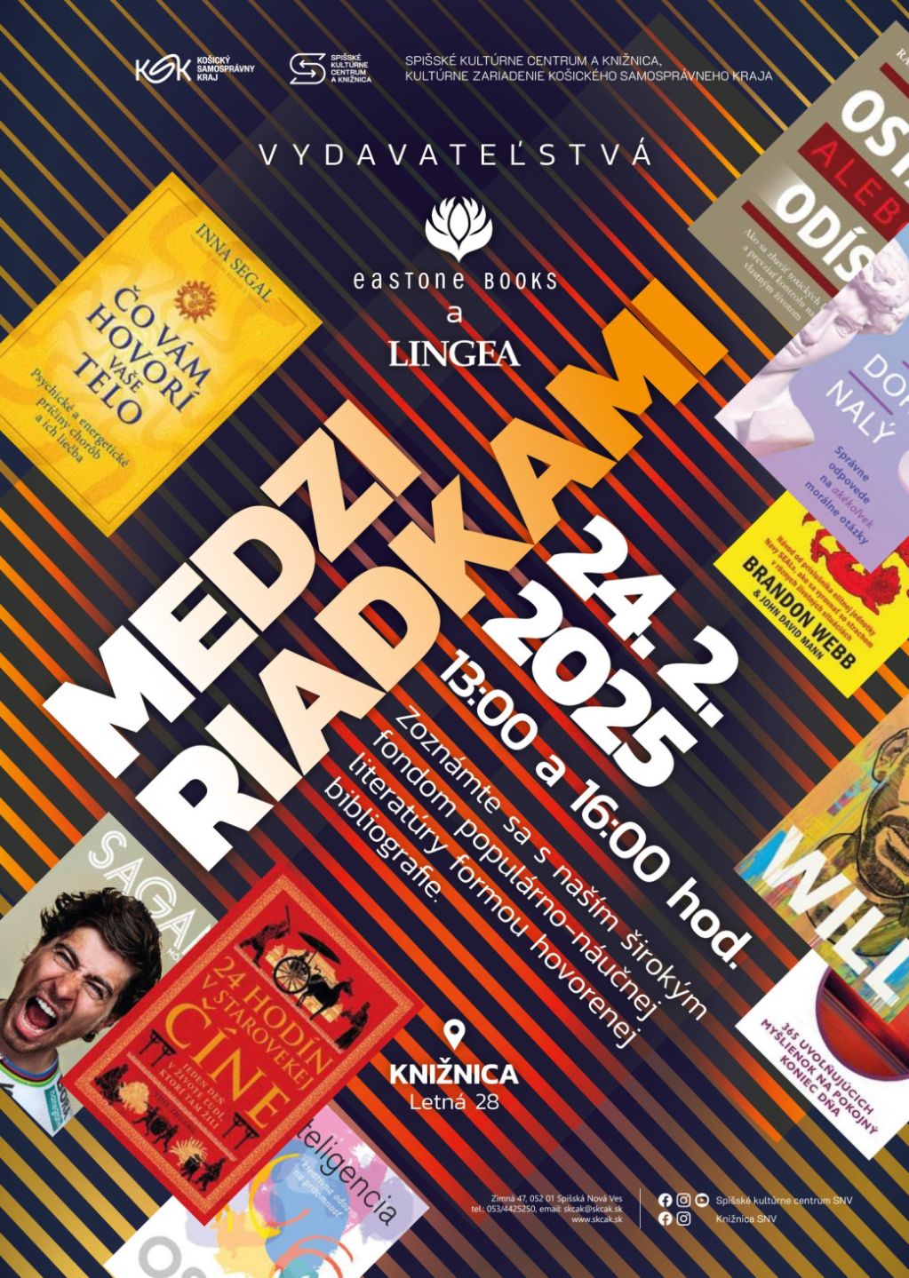 Obrázok podujatia Medzi riadkami / vydavateľstvo Lingea a Eastone Books