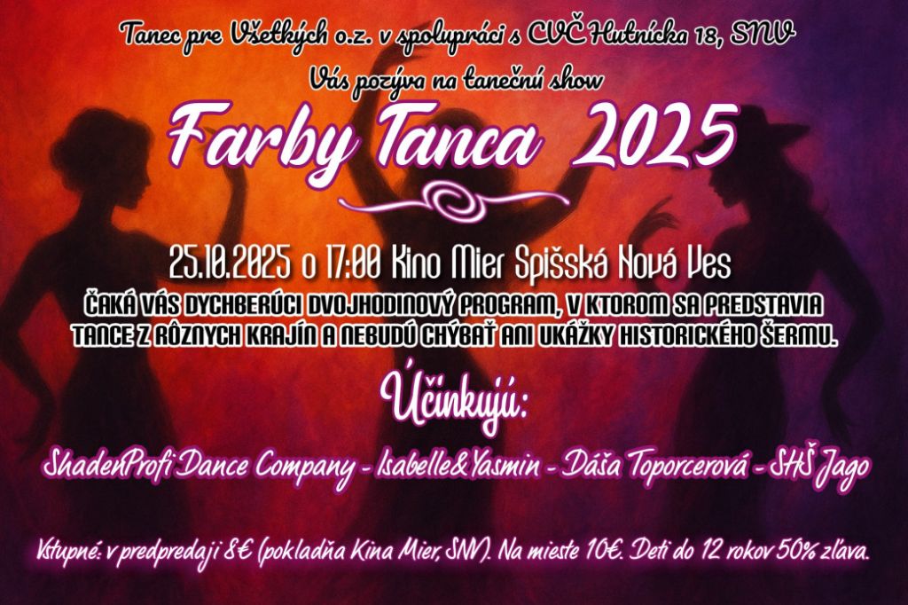 Obrázok podujatia Farby tanca