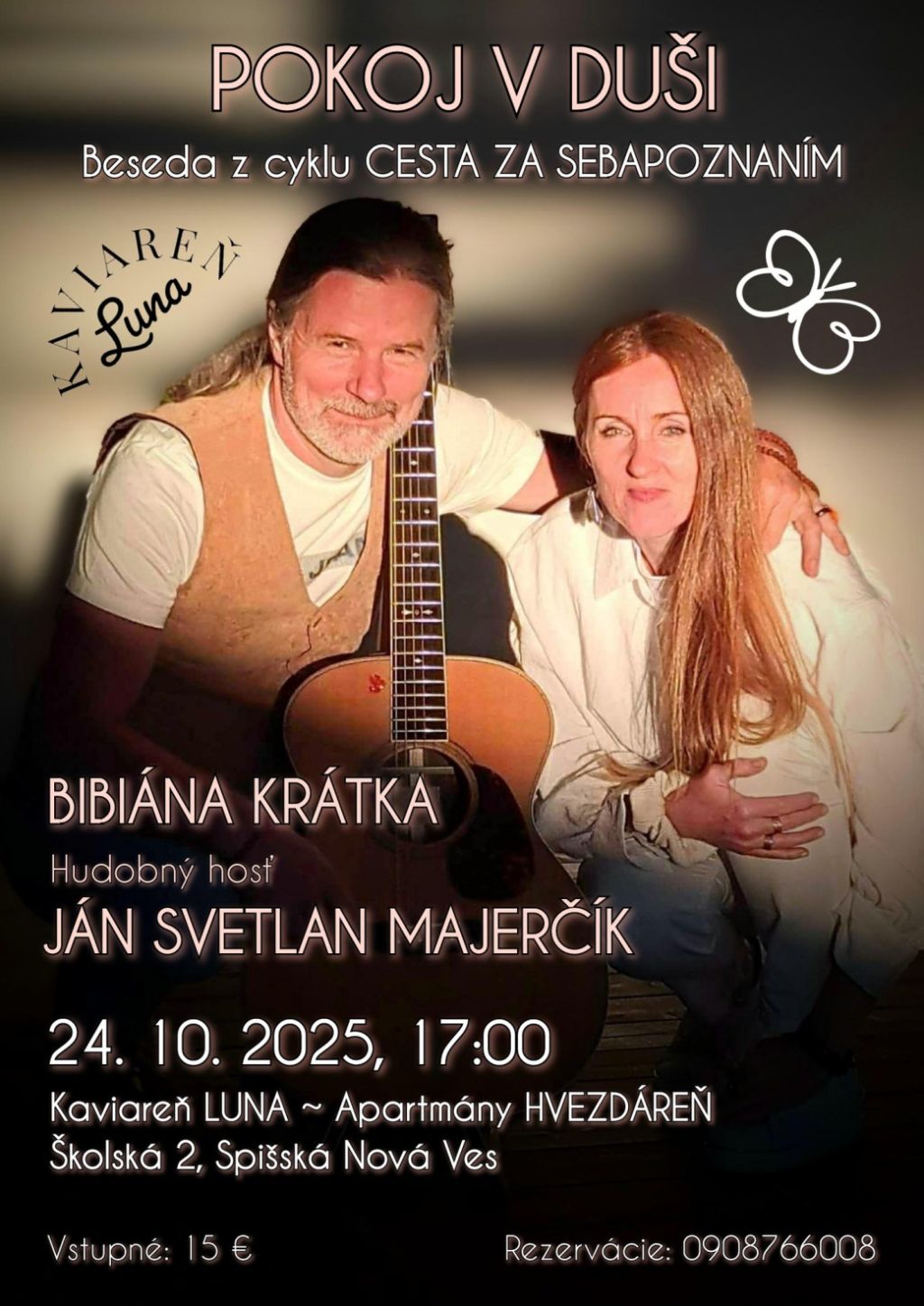 Obrázok podujatia POKOJ V DUŠI / Bibiána Krátka, Ján Svetlan Majerčík