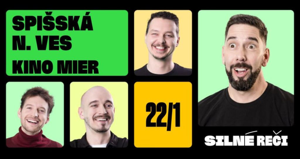 Obrázok podujatia SILNÉ REČI / stand-up comedy