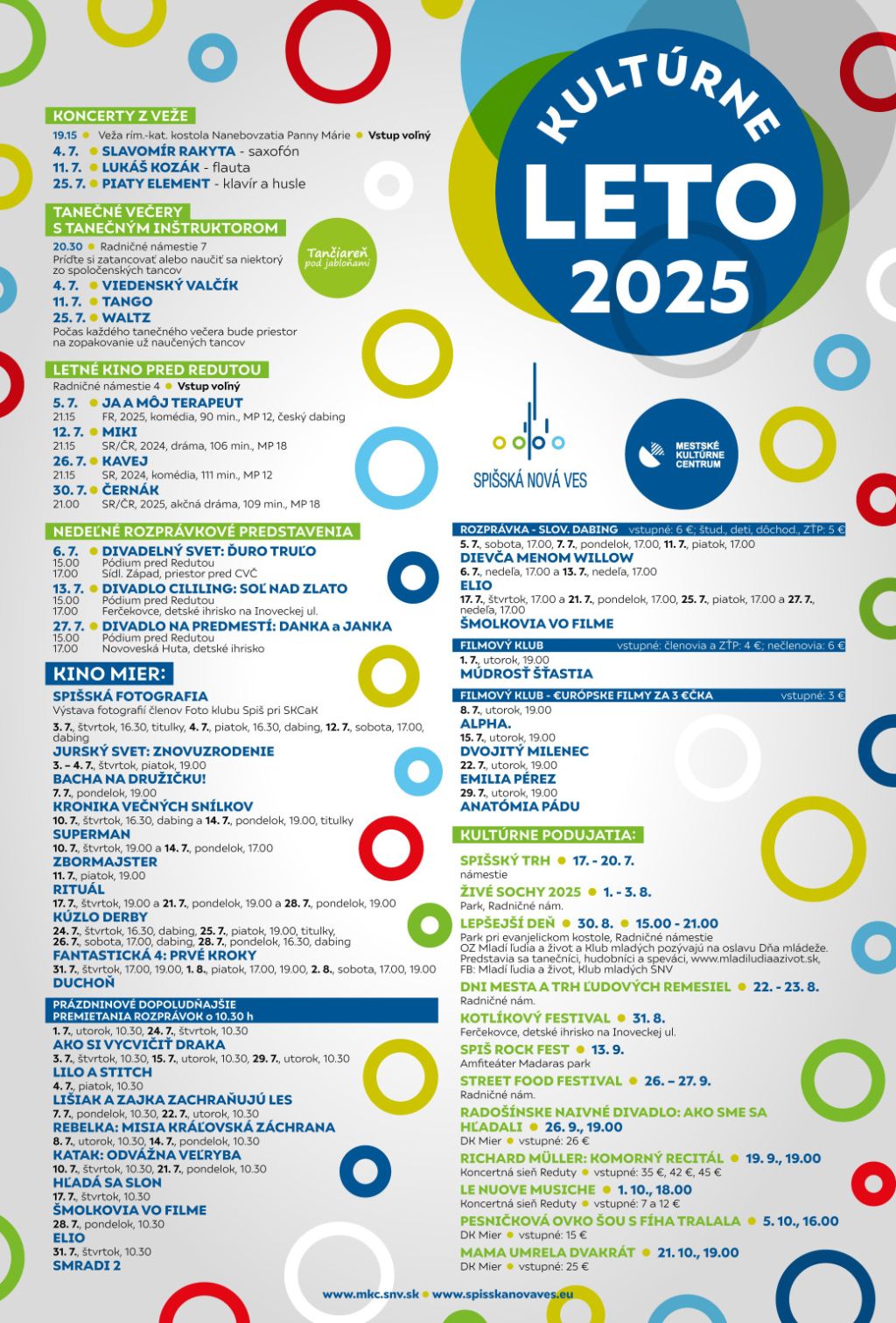 Obrázok podujatia Kultúrne leto 2025
