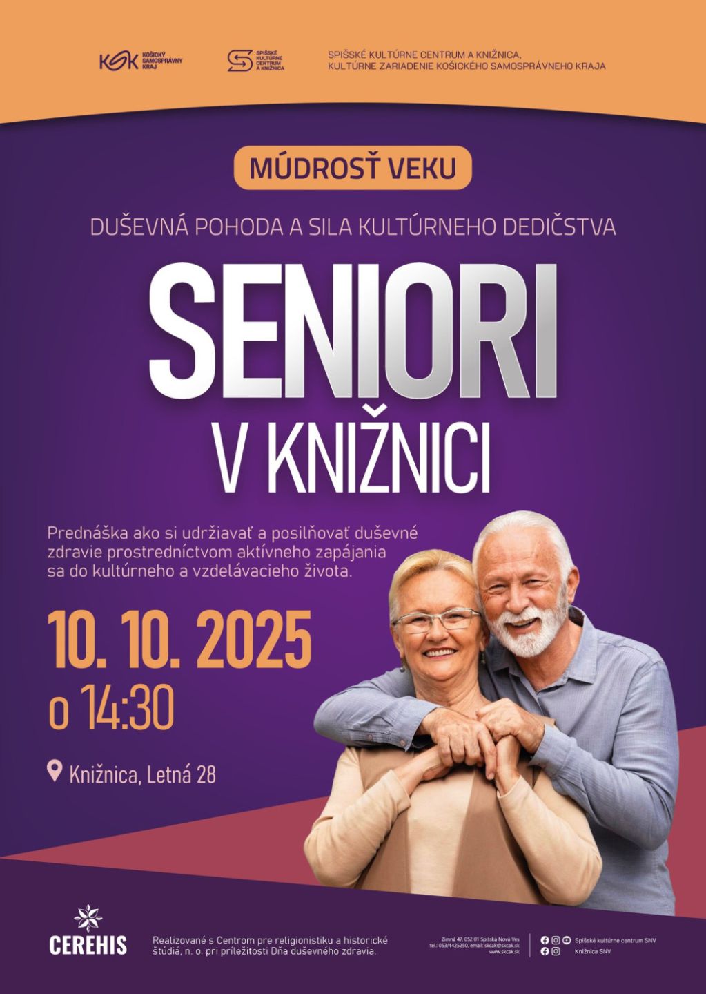 Obrázok podujatia Seniori v knižnici: Múdrosť veku