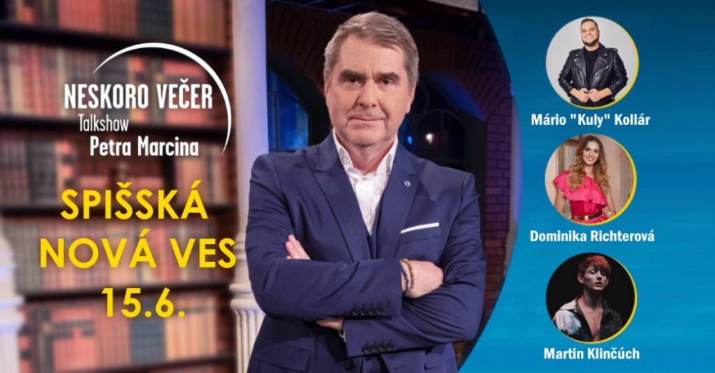 Obrázok podujatia Talkshow Petra Marcina: Neskoro večer