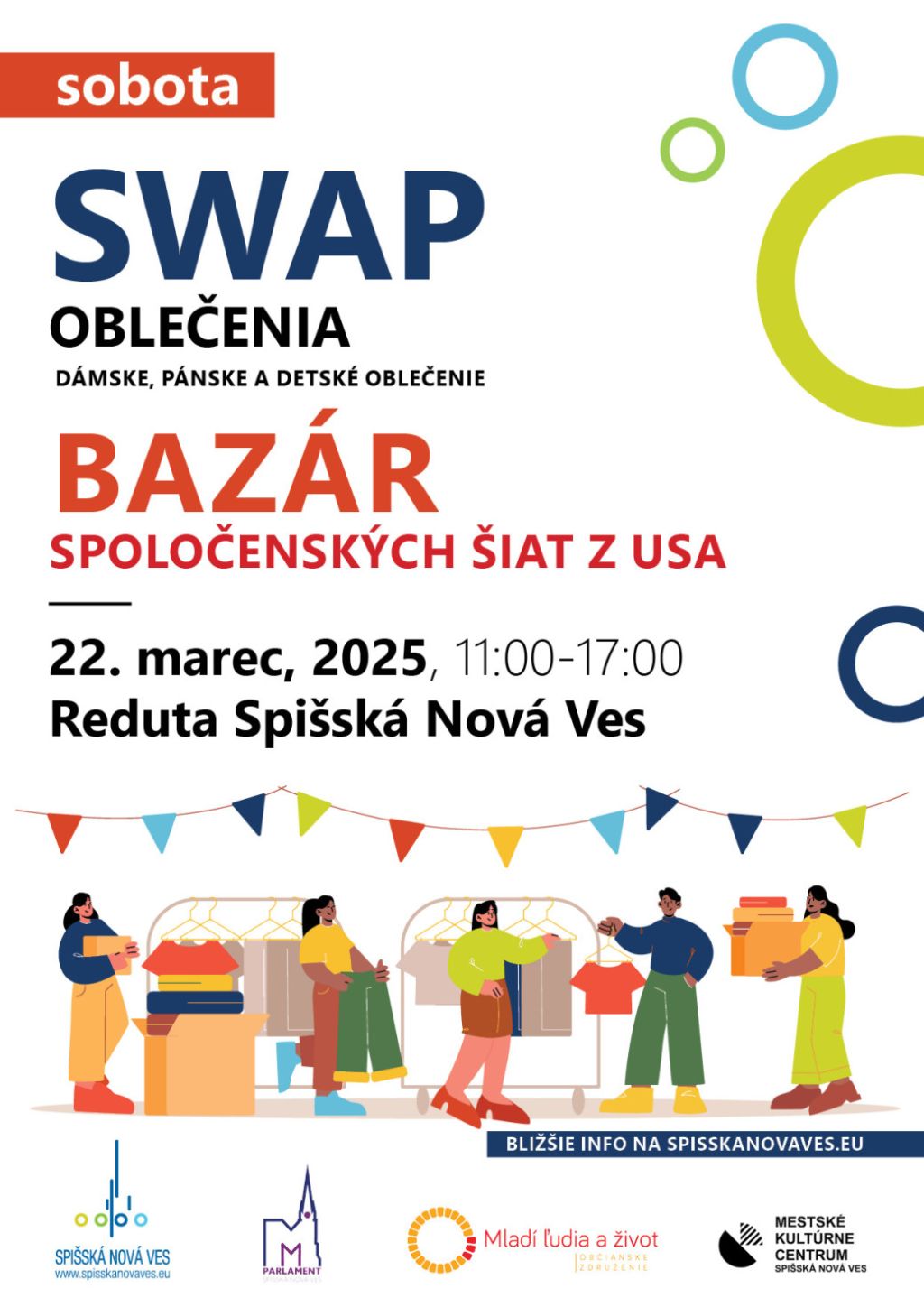 Obrázok podujatia SWAP + bazár spoločenských šiat