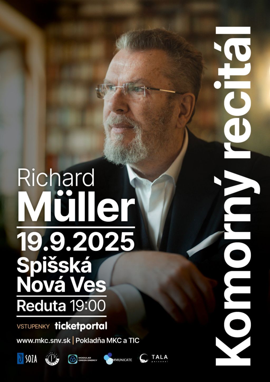Obrázok podujatia Richard Müller / komorný recitál