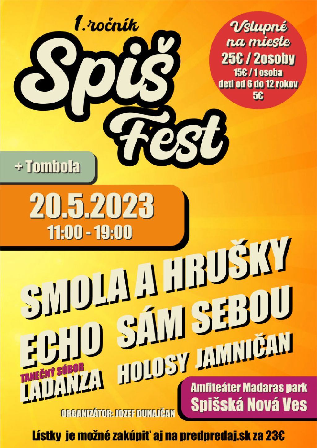 Obrázok podujatia Spiš Fest 2023 / 1. ročník