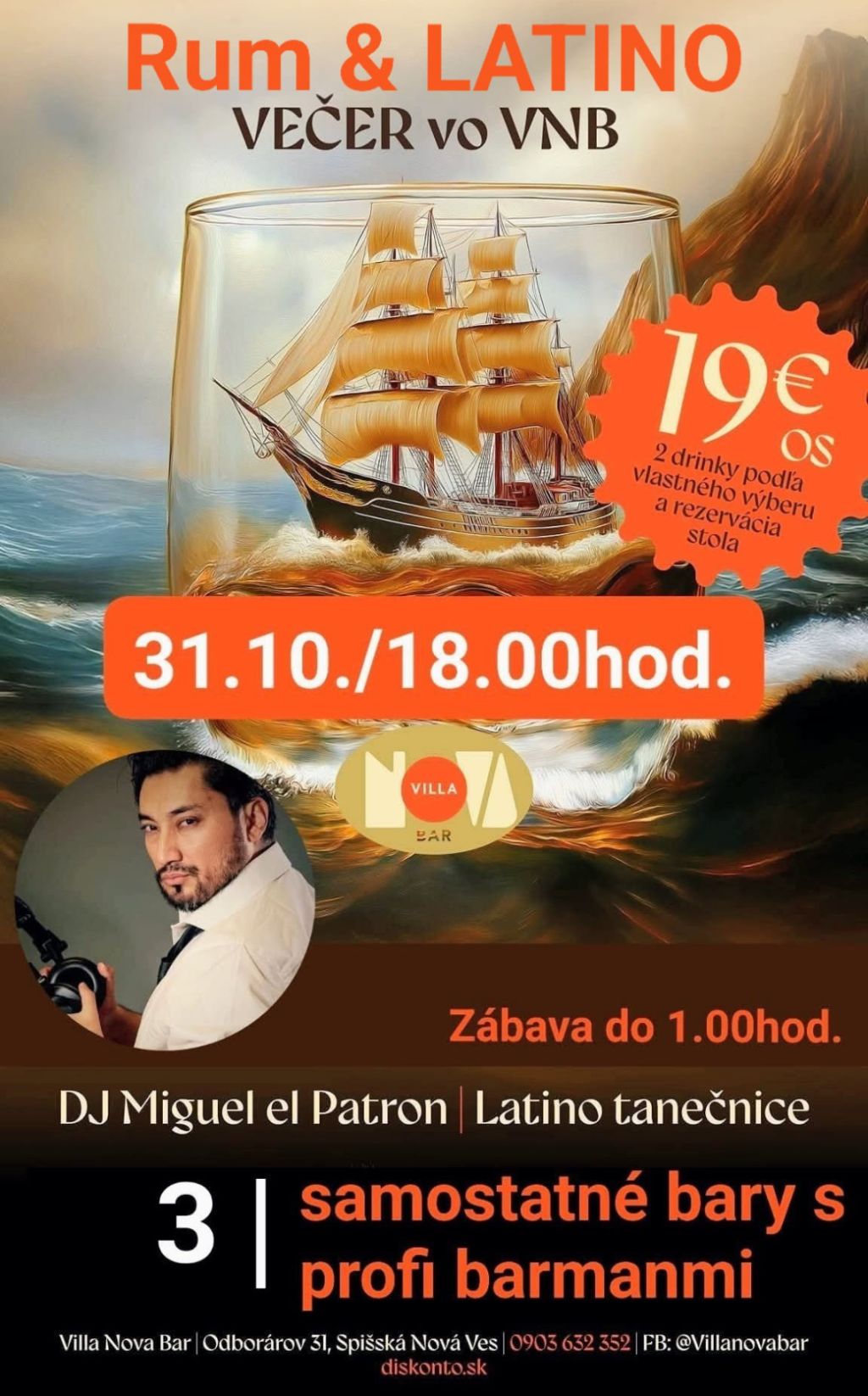 Obrázok podujatia Rum & Latino Party