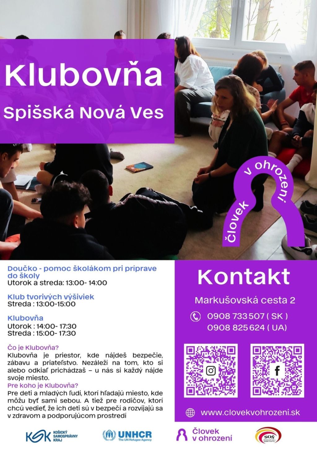 Obrázok podujatia Klubovňa - program na november