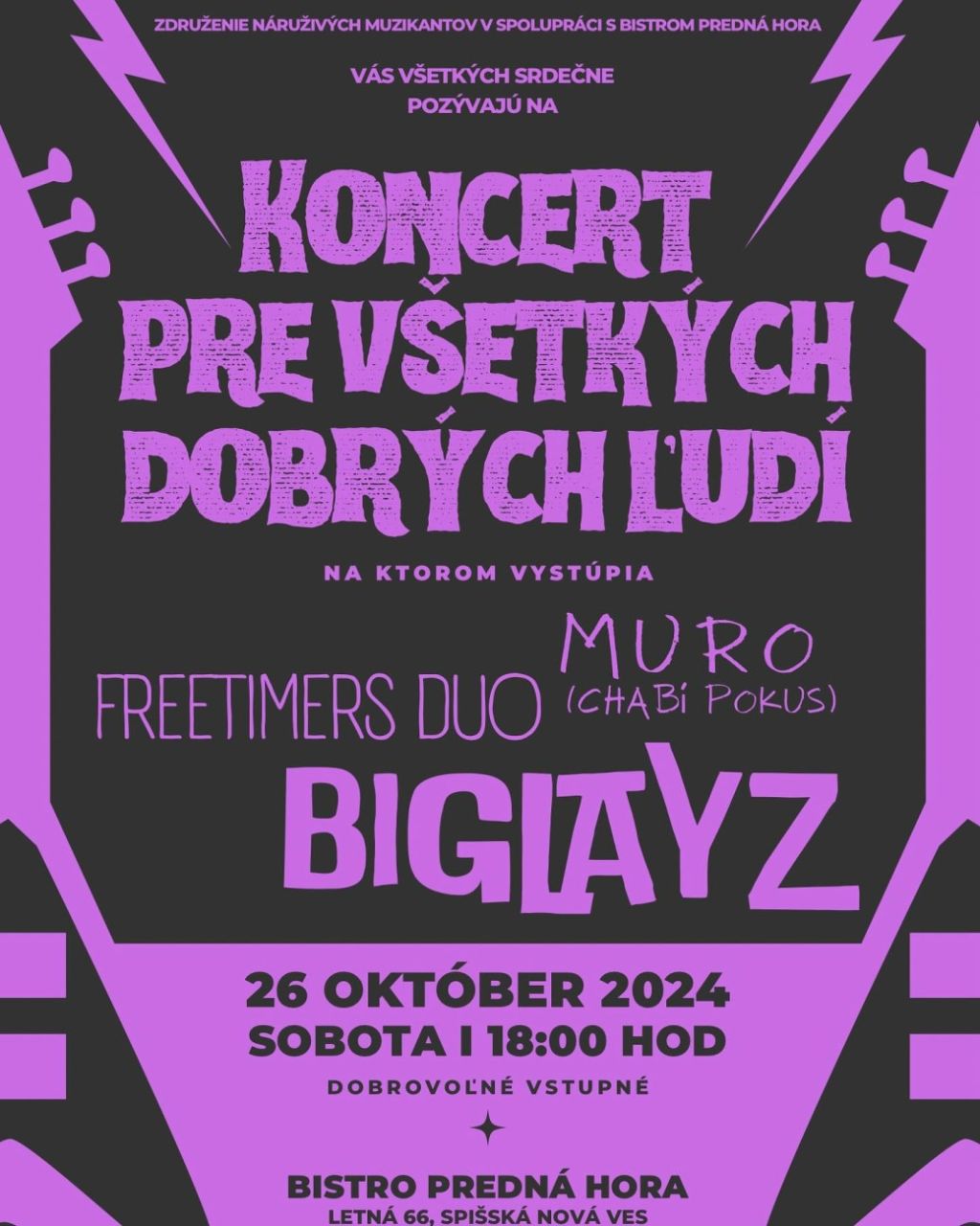 Obrázok podujatia Koncert pre všetkých dobrých ľudí