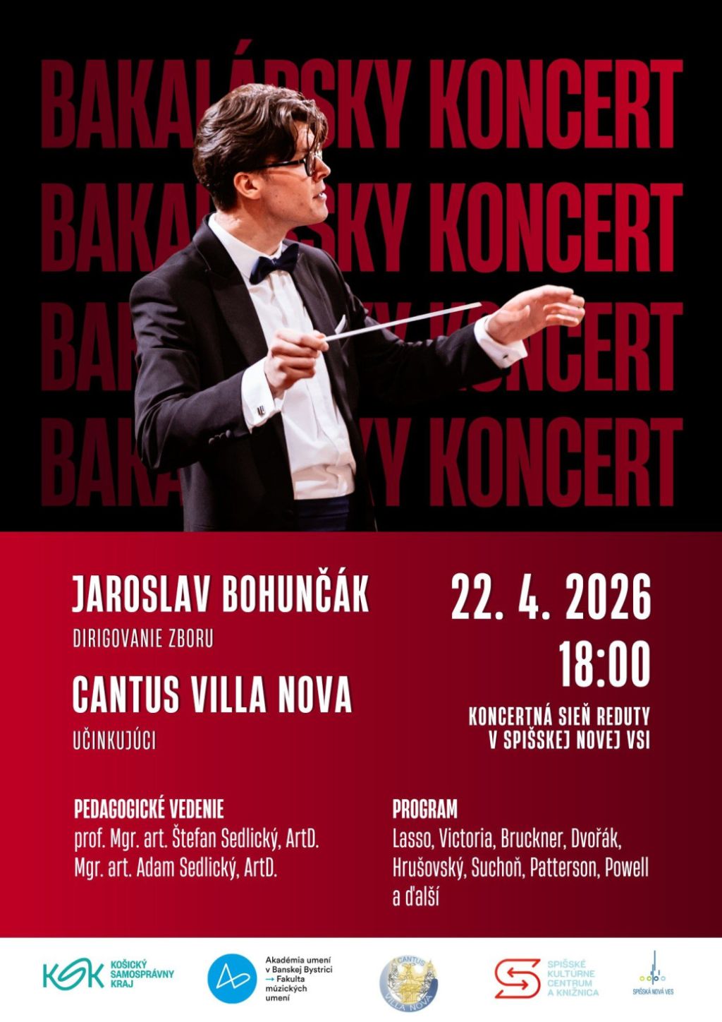 Podujatie Bakalársky koncert / Cantus Villa Nova