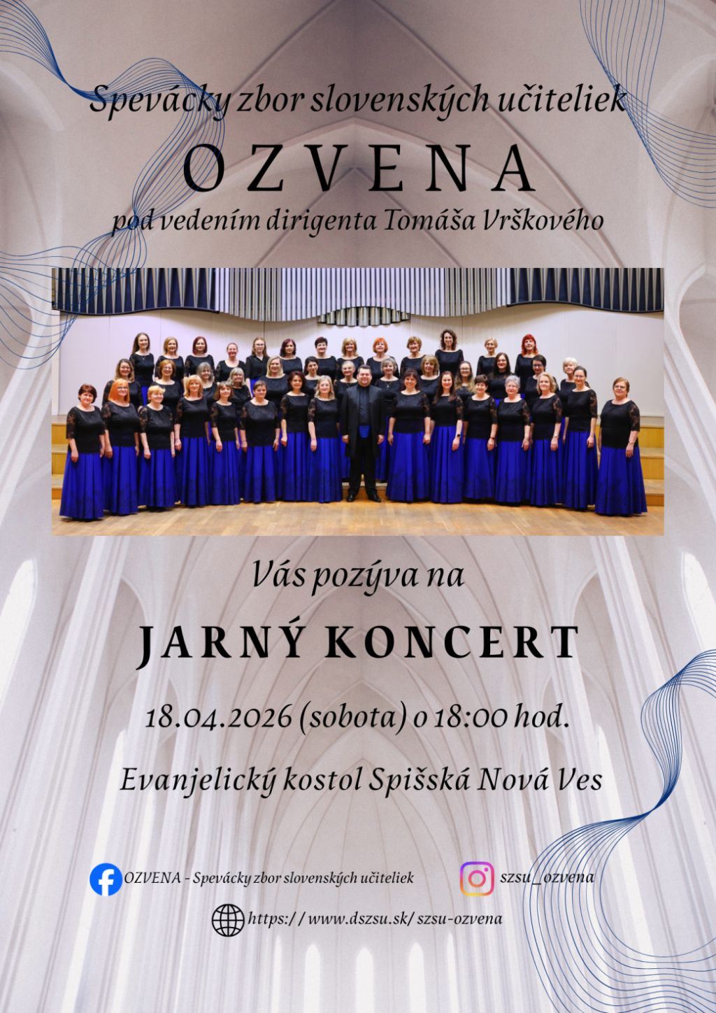 Podujatie Jarný koncert speváckeho zboru OZVENA