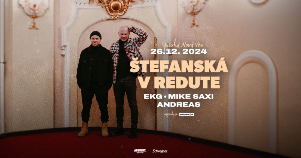 Obrázok podujatia Štefanská v Redute / DJ EKG, Mike Saxi, Andreas