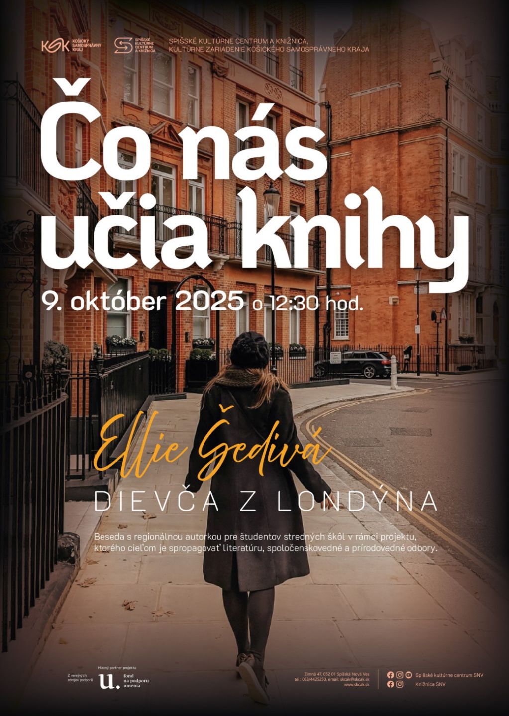Obrázok podujatia Čo nás učia knihy / Ellie Šedivá: Dievča z Londýna