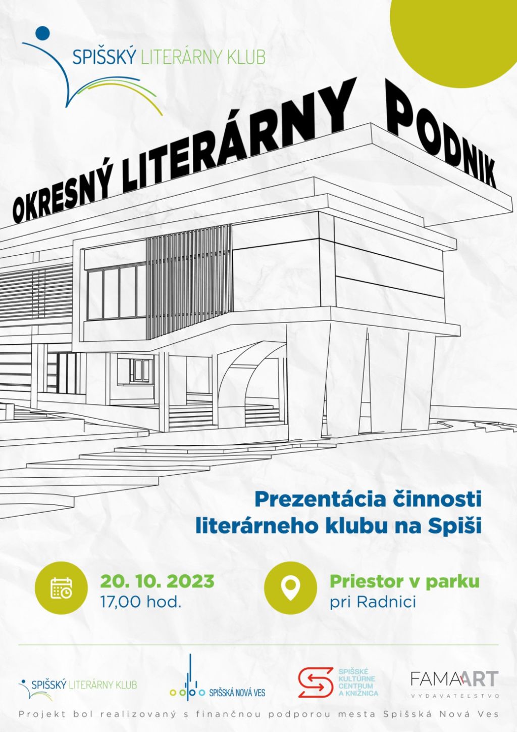 Obrázok podujatia Okresný literárny podnik - výstava