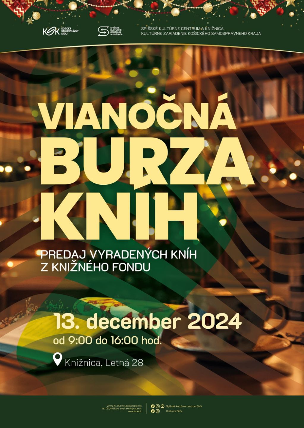 Obrázok podujatia Vianočná burza kníh