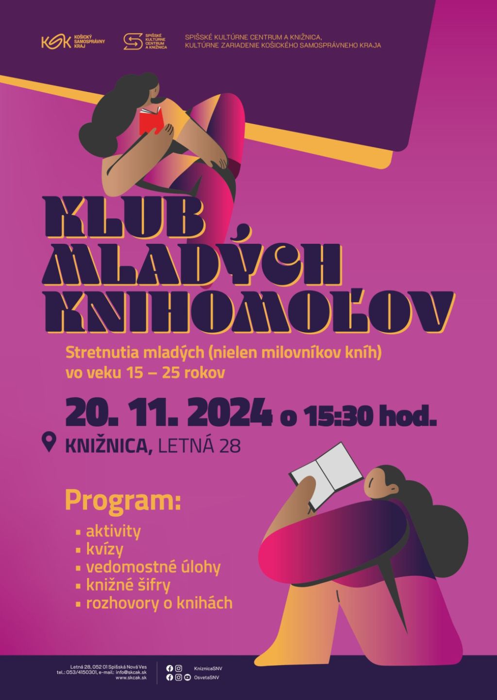 Obrázok podujatia Klub mladých knihomoľov