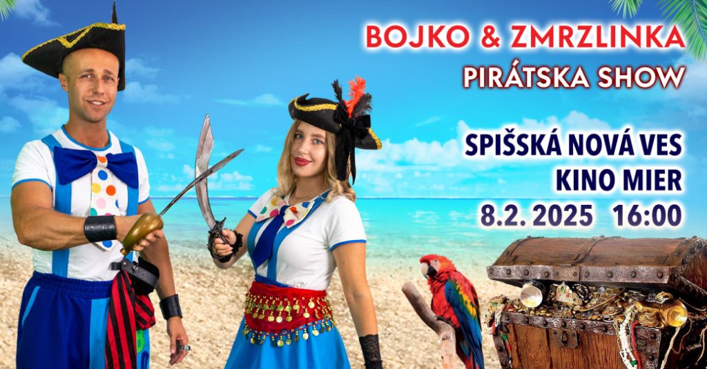 Obrázok podujatia BOJKO A ZMRZLINKA / Pirátska show