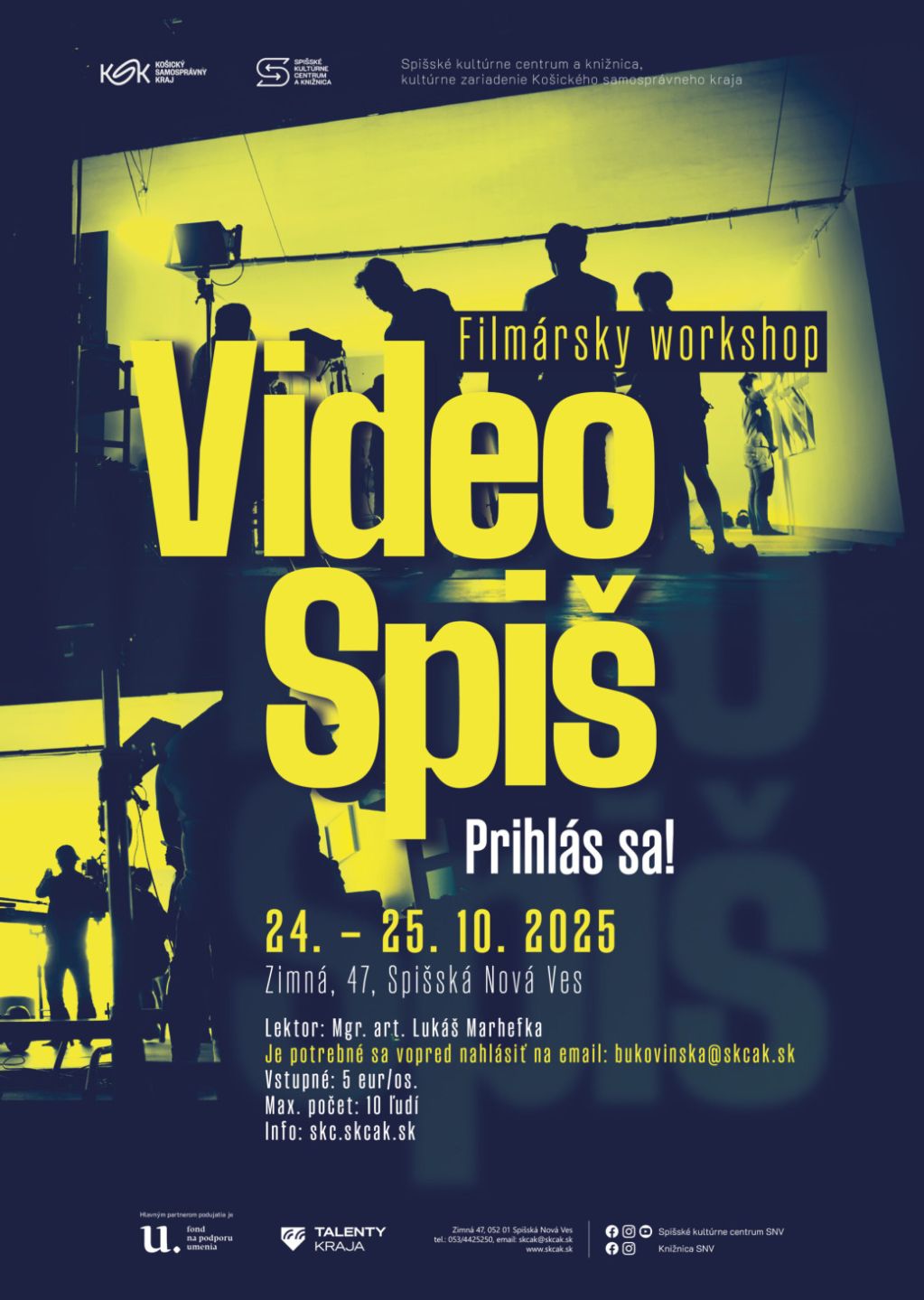 Obrázok podujatia Video Spiš - filmársky workshop