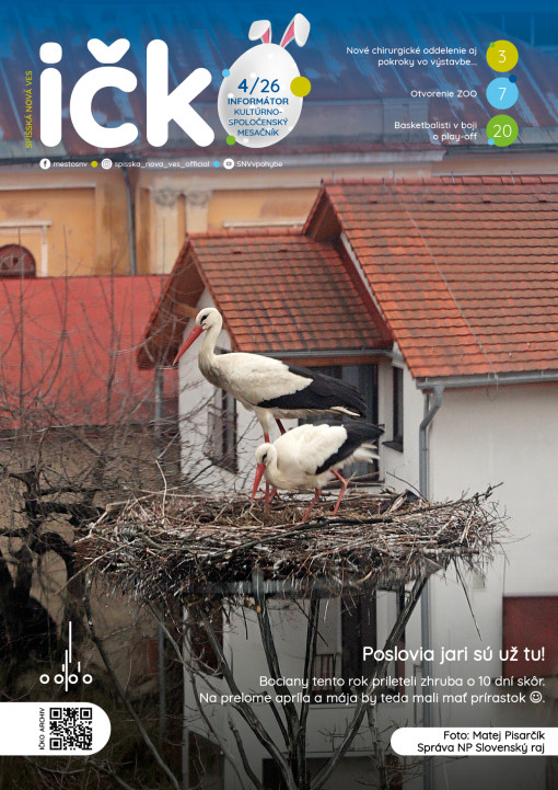 Obrázok titulnej strany Ičko pre Apríl 2026