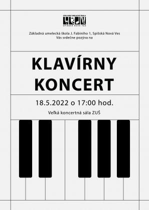 Klavírny koncert ZUŠ | spisskanovaves.eu