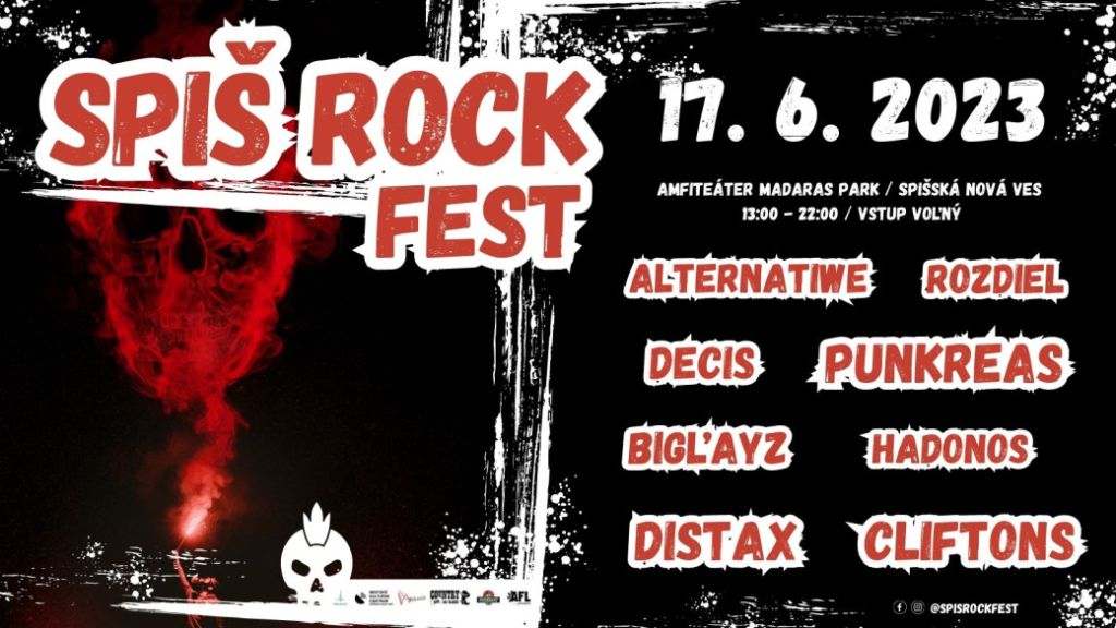 Spiš Rock Fest 2023 | spisskanovaves.eu